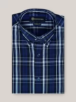 Black_BlueCheckeredShirtBrumanoPakistan