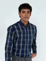 Black_BlueCheckeredShirtBrumanoPakistan2